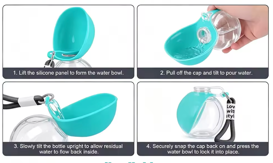 Portable Pet Water bottle