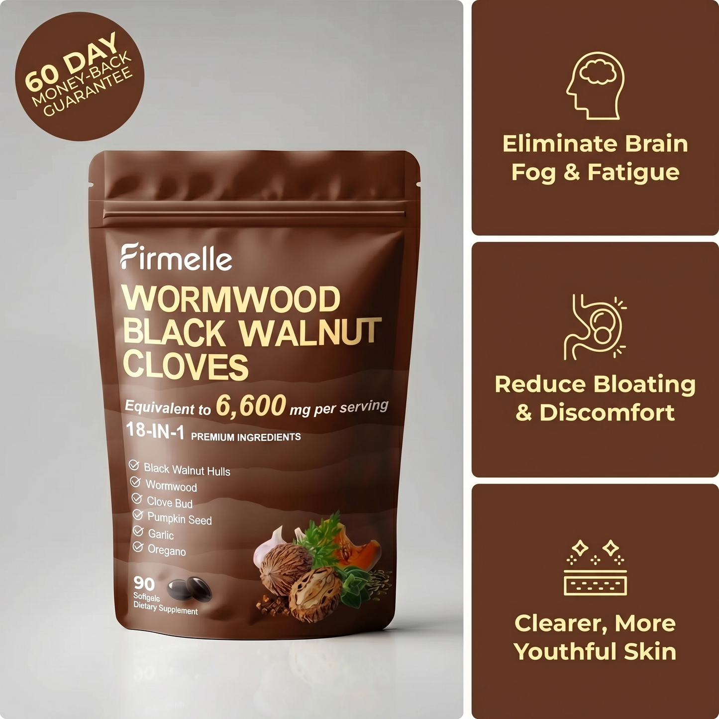 Wormwood black walnuts