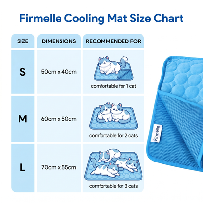 Protect Your Cat From Heatstroke with Firmelle Cooling Mat