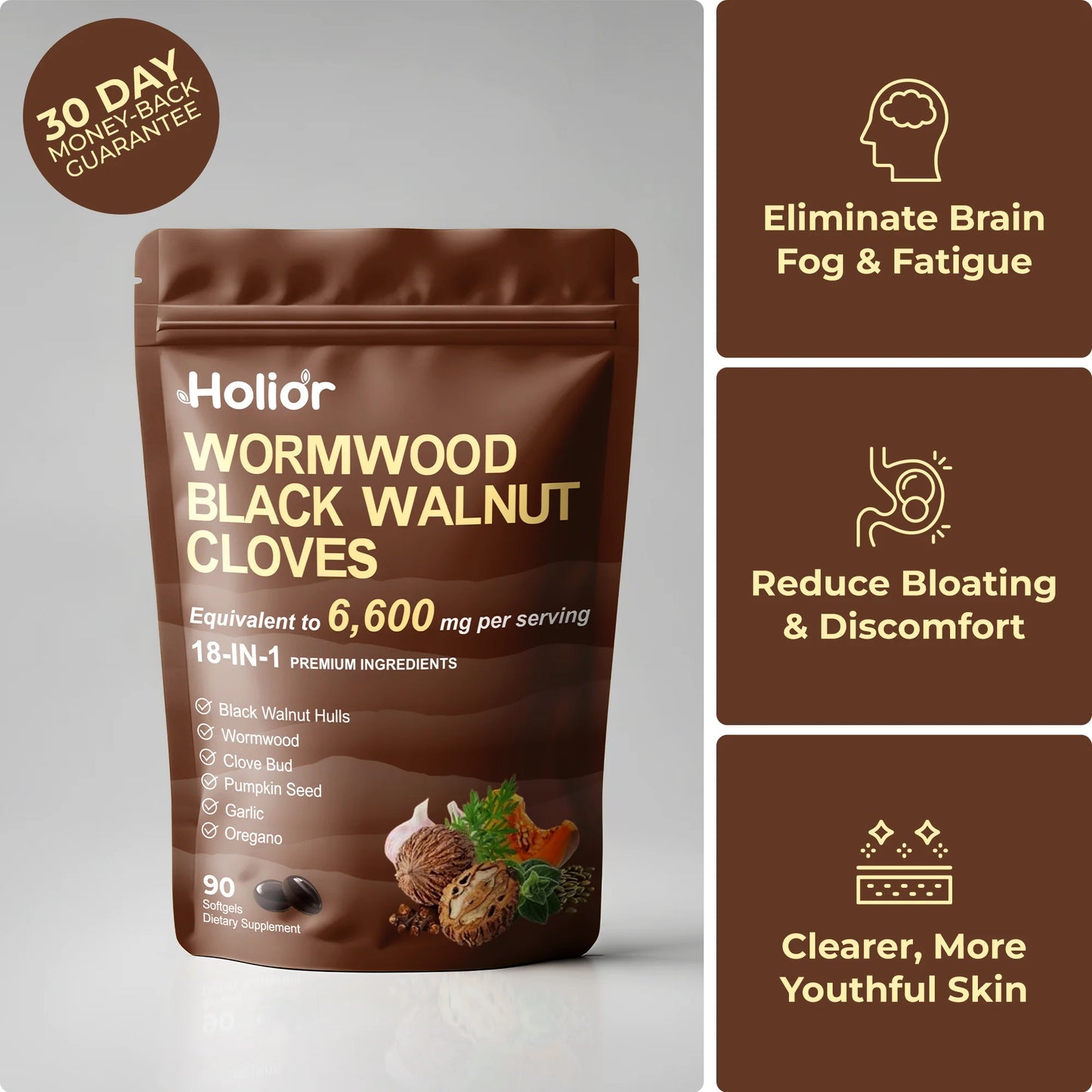 Wormwood black walnuts